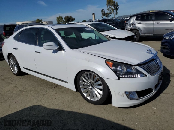 2014 Hyundai Equus Ultimate с VIN KMHGH4JH0EU084948, выставлен на аукционе Copart как лот 44762455 с пробегом 112 625 миль миль и Списание • Salvage title. История ставок и продаж доступна на DreamBid. Изображение 4.
