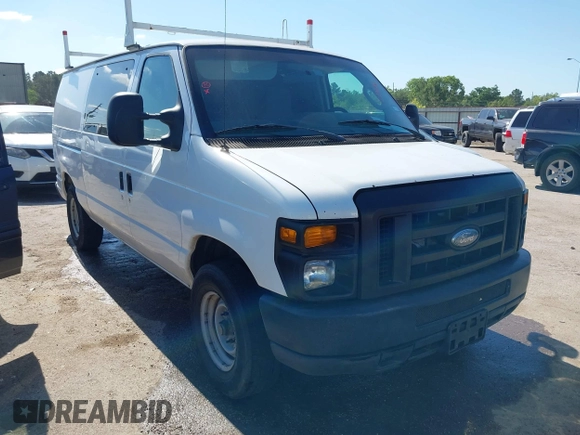 2009 Ford Econoline Cargo Commercial with VIN 1FTNE14W69DA46482, listed as a IAAI auction lot 42235430 with 339,835 mi miles and . Bid and sale history available at DreamBid. Image 1.