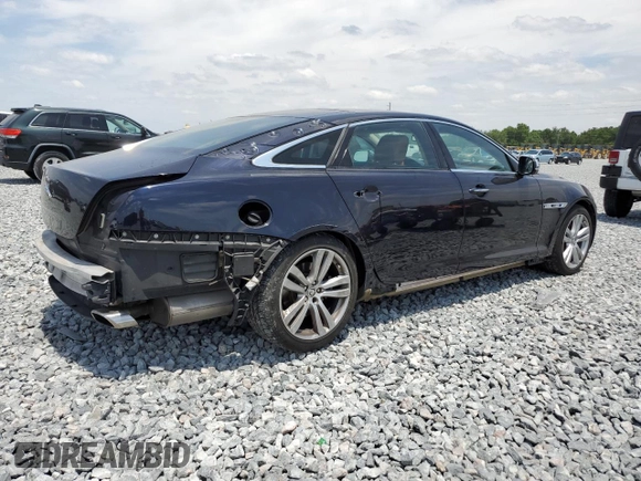 2012 Jaguar XJ XJL with VIN SAJWA2GB3CLV30526, listed as a Copart auction lot 54053445 with Not provided miles and Salvage title. Bid and sale history available at DreamBid. Image 3.