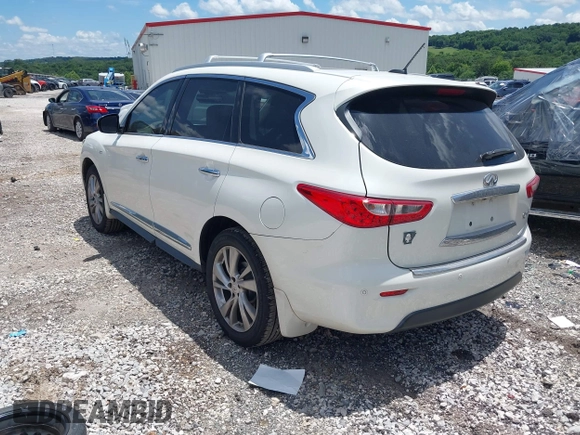 2015 Infiniti QX60 with VIN 5N1AL0MM7FC527660, listed as a IAAI auction lot 42478349 with 146,649 mi miles and . Bid and sale history available at DreamBid. Image 3.