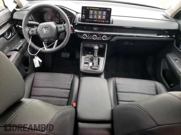 2025 Honda CR-V EX-L with VIN 7FARS4H76SE018005, listed as a Copart auction lot 52737255 with 147 mi miles and Salvage Title. Bid and sale history available at DreamBid. Image 8.