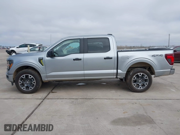 2024 Ford F-150 STX with VIN 1FTFW2L50RKE89481, listed as a IAAI auction lot 41570986 with 2,955 mi miles and . Bid and sale history available at carsss.com. Image 14.