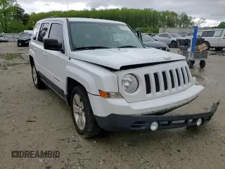 2017 Jeep Patriot Latitude with VIN 1C4NJPFB9HD187411, listed as a Copart auction lot 52579165 with 153,869 mi miles and Salvage Title. Bid and sale history available at DreamBid. Image 12.