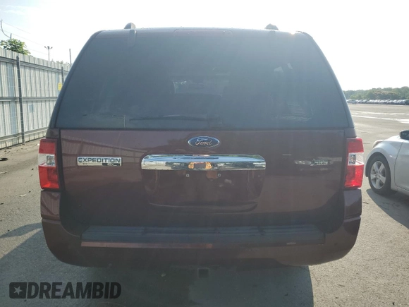 2012 Ford Expedition Max King Ranch with VIN 1FMJK1J57CEF63645, listed as a Copart auction lot 62130665 with 105,839 mi miles and Salvage title. Bid and sale history available at DreamBid. Image 6.
