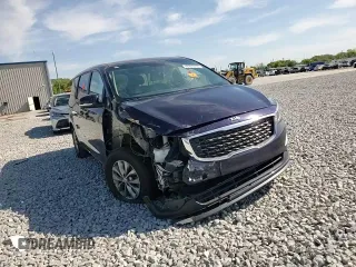 2021 Kia Sedona LX with VIN KNDMB5C17M6667292, listed as a Copart auction lot 48960695 with 162,204 mi miles and Non Repairable. Bid and sale history available at carsss.com. Image 14.