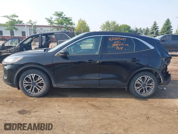 2020 Ford Escape SEL with VIN 1FMCU9H63LUA96861, listed as a IAAI auction lot 42469239 with 59,791 mi miles and . Bid and sale history available at DreamBid. Image 14.