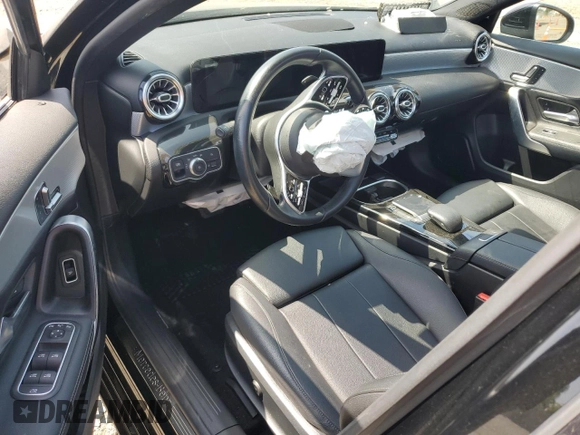 2021 Mercedes-Benz A 220 with VIN W1K3G4EB1MJ308004, listed as a Copart auction lot 59937905 with 43,733 mi miles and Salvage title. Bid and sale history available at DreamBid. Image 8.