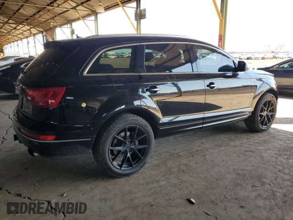 2014 Audi Q7 3.0T Premium with VIN WA1CGAFE1ED017773, listed as a Copart auction lot 49461585 with 121,075 mi miles and Salvage Title. Bid and sale history available at carsss.com. Image 3.