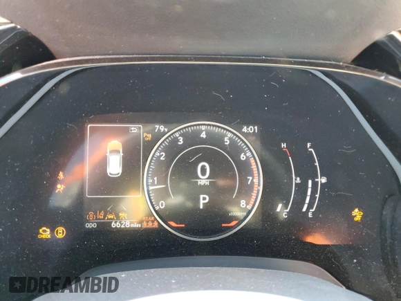 2024 Lexus RX 350 with VIN JTJCHMAA7R2020524, listed as a Copart auction lot 52643205 with 6,628 mi miles and Salvage title. Bid and sale history available at DreamBid. Image 9.