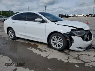 2015 Chrysler 200 Limited with VIN 1C3CCCAB5FN649797, listed as a Copart auction lot 55427965 with 207,094 mi miles and Salvage Title. Bid and sale history available at DreamBid. Image 4.
