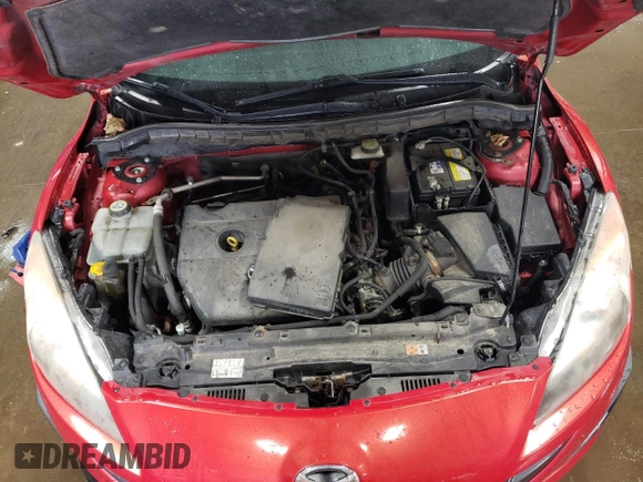 2011 Mazda Mazda3 s Sport with VIN JM1BL1U57B1457851, listed as a Copart auction lot 51825785 with 174,594 mi miles and Salvage Title. Bid and sale history available at carsss.com. Image 11.