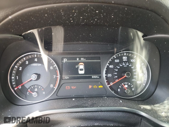 2024 Kia Forte LXS with VIN 3KPF24AD7RE824725, listed as a Copart auction lot 48891835 with 8,464 mi miles and Salvage Title. Bid and sale history available at carsss.com. Image 9.