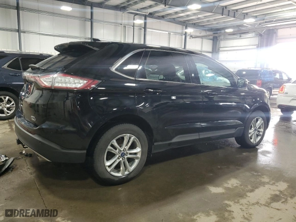 2017 Ford Edge SEL with VIN 2FMPK4J96HBC26904, listed as a Copart auction lot 87657805 with 97,112 mi miles and Clean Title. Bid and sale history available at carsss.com. Image 3.