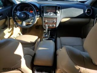 2009 Nissan Maxima 3.5 S with VIN 1N4AA51E79C833191, listed as a Copart auction lot 85672854 with 128,605 mi miles and Salvage Title. Bid and sale history available at carsss.com. Image 8.