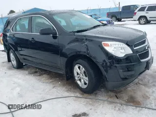 2015 Chevrolet Equinox LS with VIN 2GNFLEEK1F6315454, listed as a IAAI auction lot 41308011 with 159,513 mi miles. Bid and sale history available at carsss.com. Image 1.