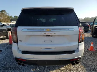 2023 Chevrolet Tahoe High Country with VIN 1GNSKTKLXPR549617, listed as a Copart auction lot 74055114 with 18,394 mi miles and Salvage Title. Bid and sale history available at carsss.com. Image 6.