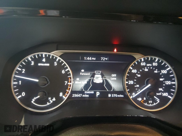 2024 Nissan Pathfinder SV with VIN 5N1DR3BA2RC283684, listed as a Copart auction lot 54403005 with 25,647 mi miles and Clean title. Bid and sale history available at DreamBid. Image 9.