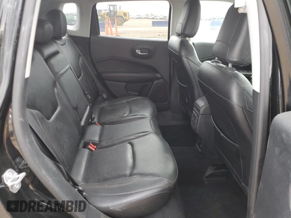 2018 Jeep Compass Limited with VIN 3C4NJDCB5JT104687, listed as a Copart auction lot 54964015 with 85,435 mi miles and Salvage title. Bid and sale history available at DreamBid. Image 11.