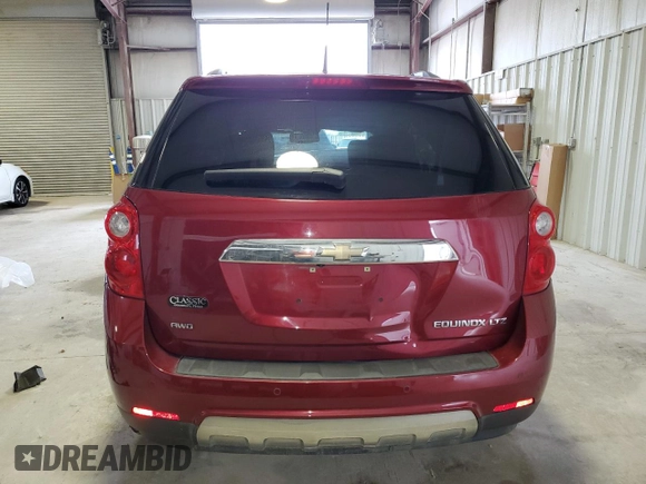 2011 Chevrolet Equinox LTZ with VIN 2CNFLGEC9B6387845, listed as a Copart auction lot 79469644 with 0 mi miles and Salvage Title. Bid and sale history available at carsss.com. Image 6.