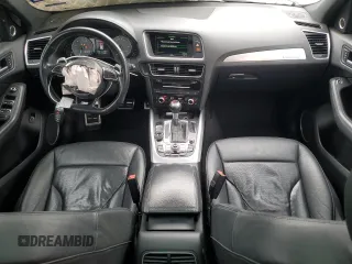 2015 Audi SQ5 Premium Plus with VIN WA1CGAFP0FA078777, listed as a Copart auction lot 47663255 with 141,850 mi miles and Salvage Title. Bid and sale history available at carsss.com. Image 8.