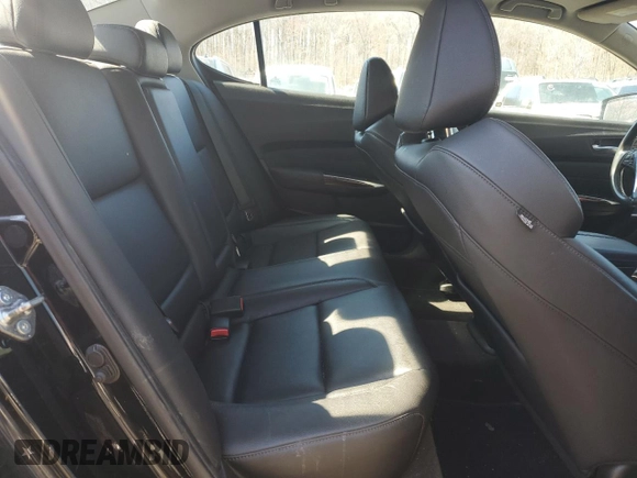 2015 Acura TLX with VIN 19UUB1F34FA011042, listed as a Copart auction lot 49988395 with 180,017 mi miles and Salvage Title. Bid and sale history available at carsss.com. Image 10.