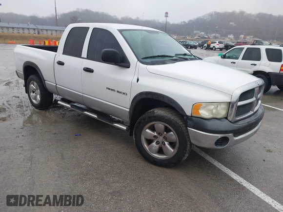2004 Dodge 1500 SLT with VIN 1D7HU18N54S511832, listed as a IAAI auction lot 41495315 with 234,310 mi miles and . Bid and sale history available at carsss.com. Image 1.