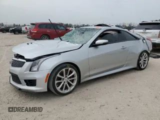 2016 Cadillac ATS-V with VIN 1G6AN1RY6G0151331, listed as a Copart auction lot 48347005 with Not Provided miles and Salvage Title. Bid and sale history available at carsss.com. Image 1.
