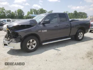 2018 Ram 1500 Tradesman with VIN 1C6RR6FT7JS211582, listed as a Copart auction lot 59481155 with 134,004 mi miles and Salvage title. Bid and sale history available at DreamBid. Image 1.