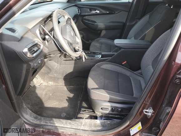 2022 Chevrolet TrailBlazer LT with VIN KL79MRSL0NB135771, listed as a Copart auction lot 45784035 with 41,468 mi miles and Salvage Title. Bid and sale history available at carsss.com. Image 7.