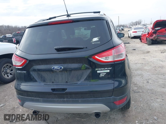 2013 Ford Escape Titanium with VIN 1FMCU0J90DUC45468, listed as a IAAI auction lot 41705080 with 198,440 mi miles. Bid and sale history available at carsss.com. Image 16.