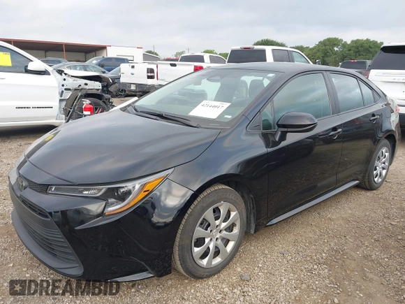 2023 Toyota Corolla LE with VIN 5YFB4MDE0PP067417, listed as a IAAI auction lot 42144017 with 51,652 mi miles. Bid and sale history available at carsss.com. Image 17.