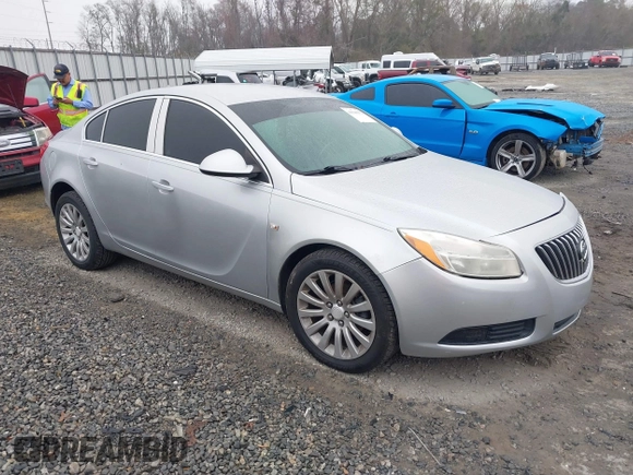 2011 Buick Regal CXL RL1 with VIN 2G4GN5EC9B9175741, listed as a IAAI auction lot 41541972 with 136,460 mi miles and . Bid and sale history available at DreamBid. Image 1.