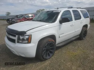 2008 Chevrolet Tahoe 1LT with VIN 1GNFK13088J190231, listed as a Copart auction lot 50455045 with 195,576 mi miles and Salvage title. Bid and sale history available at DreamBid. Image 1.