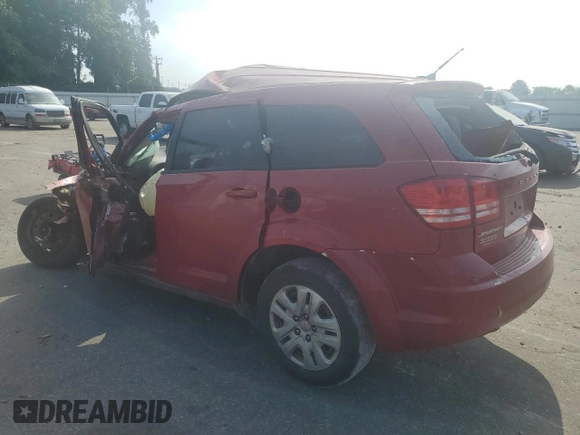 2014 Dodge Journey American Value Pkg with VIN 3C4PDCAB9ET267247, listed as a Copart auction lot 60336704 with Not Provided miles and Salvage Title. Bid and sale history available at carsss.com. Image 2.