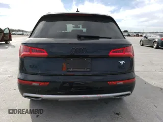 2018 Audi Q5 Premium Plus with VIN WA1BNAFY2J2137003, listed as a Copart auction lot 37217023 with 54,105 mi miles. Bid and sale history available at carsss.com. Image 6.
