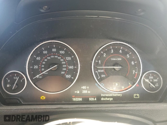 2015 BMW 3 Series 328i Gran Turismo xDrive with VIN WBA3X5C54FD561006, listed as a Copart auction lot 63529415 with 163,266 mi miles and Clean title. Bid and sale history available at DreamBid. Image 9.