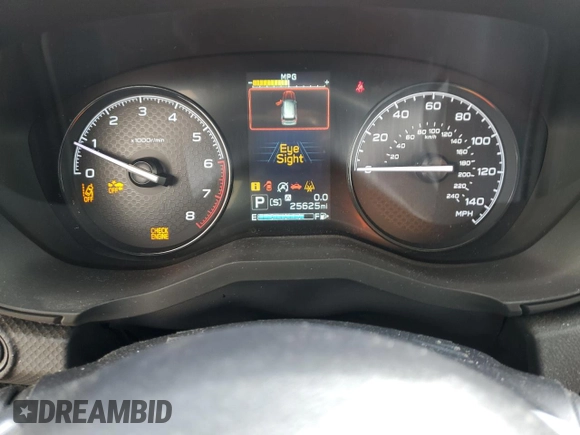 2023 Subaru Forester with VIN JF2SKACC3PH498299, listed as a Copart auction lot 48077175 with 25,625 mi miles and Clean title. Bid and sale history available at DreamBid. Image 9.