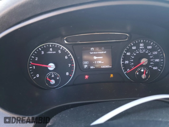 2019 Kia Sorento LX with VIN 5XYPG4A32KG507991, listed as a Copart auction lot 43658875 with 106,383 mi miles and Salvage Title. Bid and sale history available at carsss.com. Image 9.