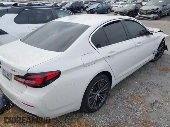 2023 BMW 5 Series 530e with VIN WBA13AG02PCN16602, listed as a IAAI auction lot 42394701 with Not provided miles and . Bid and sale history available at DreamBid. Image 4.