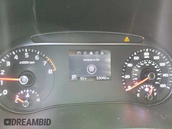2020 Kia Soul EX with VIN KNDJ33AU9L7115674, listed as a Copart auction lot 47182105 with 53,042 mi miles and Salvage Title. Bid and sale history available at carsss.com. Image 9.