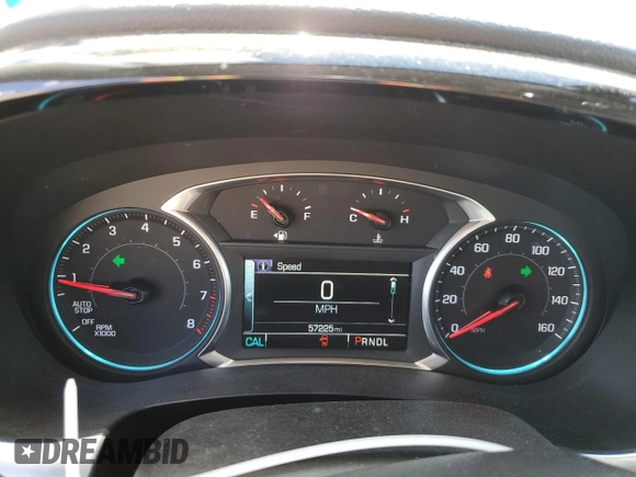 2019 Chevrolet Traverse LT Cloth z VIN 1GNERGKW4KJ183767, wystawiony jako Copart lot #56210095 z przebiegiem 57 225 mil mil oraz Szkoda całkowita • Salvage title. Historia ofert i sprzedaży dostępna na DreamBid. Obrazek 9.