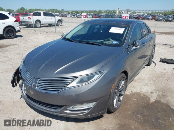 2014 Lincoln MKZ z VIN 3LN6L2G92ER835456, wystawiony jako IAAI lot #41985573 z przebiegiem 174 080 mil mil oraz . Historia ofert i sprzedaży dostępna na DreamBid. Obrazek 2.