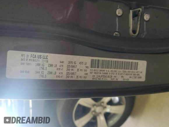 2017 Jeep Patriot High Altitude с VIN 1C4NJRFB5HD196134, выставлен на аукционе Copart как лот 53482615 с пробегом 93 443 миль миль и Чистый • Clean title. История ставок и продаж доступна на DreamBid. Изображение 13.