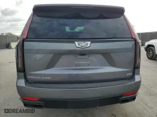 2022 Cadillac Escalade Sport with VIN 1GYS4FKL7NR145458, listed as a Copart auction lot 46334145 with 28,622 mi miles and Salvage Title. Bid and sale history available at carsss.com. Image 6.