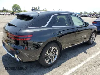 2024 Genesis GV70 2.5T with VIN 5NMMADTB3RH015771, listed as a Copart auction lot 60168085 with 9,800 mi miles and Salvage title. Bid and sale history available at DreamBid. Image 3.