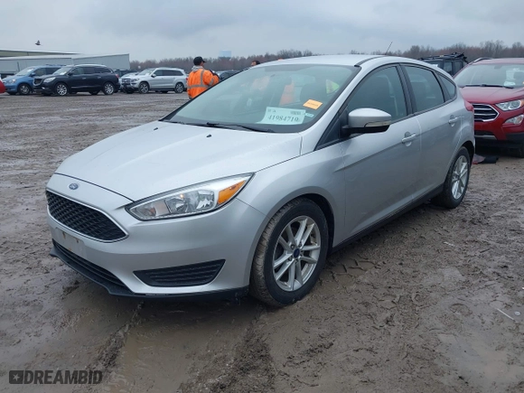2017 Ford Focus SE with VIN 1FADP3K23HL218852, listed as a IAAI auction lot 41984719 with 35,158 mi miles. Bid and sale history available at carsss.com. Image 18.