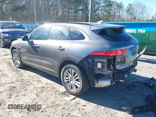 2018 Jaguar F-Pace 25t Prestige with VIN SADCK2FXXJA326749, listed as a IAAI auction lot 41292506 with 34,643 mi miles and . Bid and sale history available at DreamBid. Image 3.
