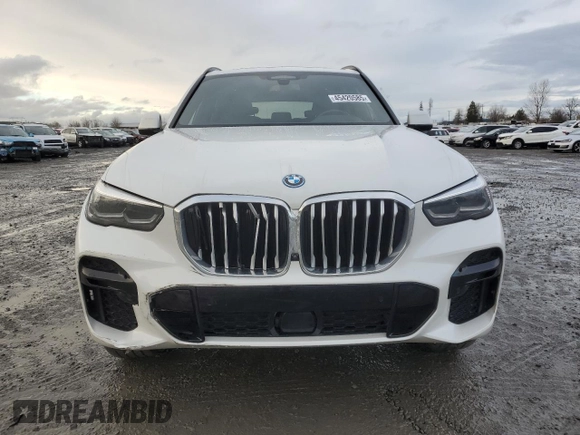 2022 BMW X5 xDrive45e with VIN 5UXTA6C0XN9L16712, listed as a Copart auction lot 45420585 with 20,526 mi miles and Salvage Title. Bid and sale history available at carsss.com. Image 5.