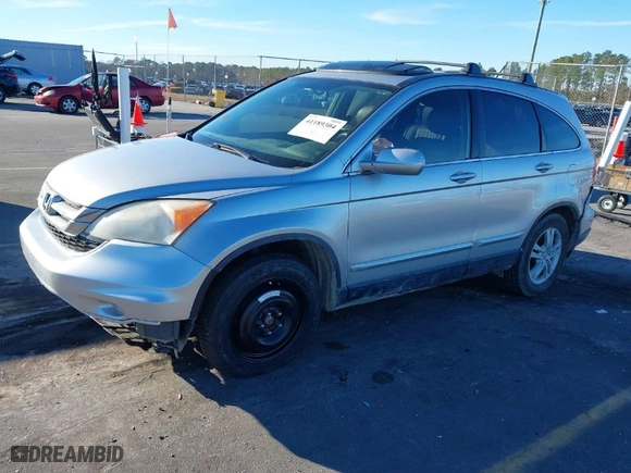 2011 Honda CR-V EX-L with VIN JHLRE4H74BC008270, listed as a IAAI auction lot 41189304 with 268,714 mi miles. Bid and sale history available at carsss.com. Image 2.