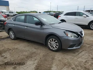 2018 Nissan Sentra S z VIN 3N1AB7AP4JY253237, wystawiony jako Copart lot #57484815 z przebiegiem 188 037 mil mil oraz Czysty tytuł • Clean title. Historia ofert i sprzedaży dostępna na DreamBid. Obrazek 4.